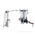 Commercial multi jungle function 5 station gym equipment